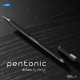 Pentonic 0.6 mm Gel Pen Blister Pack | Black Body | Black ink | Set of 10