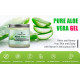 Organic Netra Pure Aloe Vera Gel with Vitamin C & E for Skin, Face and Hair | Helps to Repair and Smoothens Hair | Relax and Renew your Skin and Scalp |Paraben Free & Sulphate Free - 200 Gm