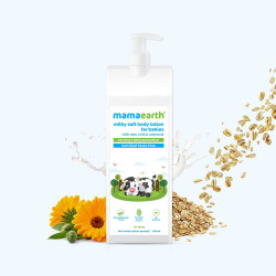 Mamaearth Milky Soft Body Lotion with Oats, Milk & Calendula - 400 ml