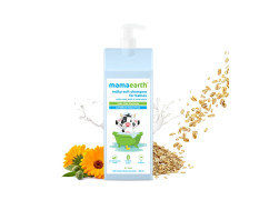 Mamaearth Milky Soft Shampoo with Oats, Milk and Calendula for Babies (400 ml)