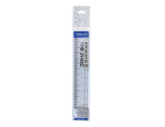 DOMS Q Series 15cm Transparent Scale (Pack of 10)