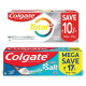 Colgate Total Whole Mouth Health, Antibacterial Toothpaste, 120gm + 120gm (Advanced Health, Saver Pack) and Colgate Active Salt Toothpaste, 300g (Saver Pack)