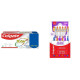 Colgate Total Whole Mouth Health, Antibacterial Toothpaste, 120gm + 120gm (Advanced Health, Saver Pack) and Colgate ZigZag Anti-Bacterial Toothbrush - Medium (Pack of 6)