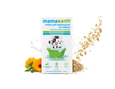 Milky Soft Bathing Bar for Babies with Oats, Milk & Calendula – 75g x 2