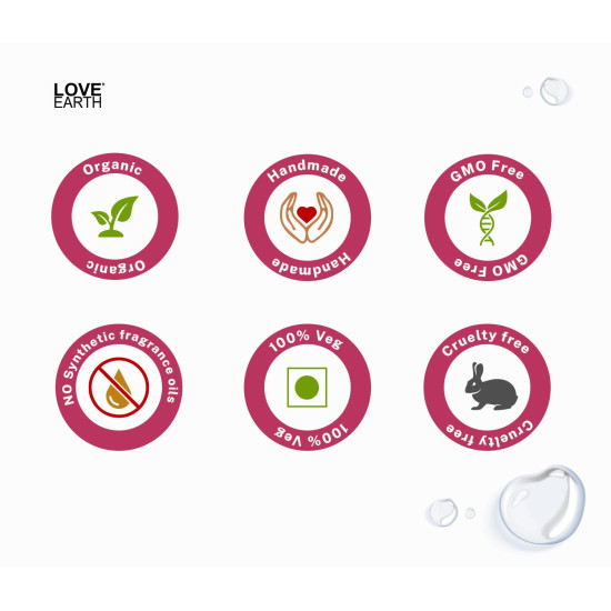 Love Earth Rose Water Gulab Jal Face Mist Toner with Real Rose Petals & Extracts for Skin Hydration and Natural Glow 100ml Love Earth Rose Water Gulab Jal Face Mist Toner with Real Rose Petals & Extracts for Skin Hydration and Natural Glow 100ml