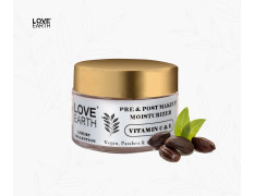 Love Earth Pre & Post Makeup Face Moisturizer with Lemon Peel Extracts & Jojoba Oil for Skin Hydration & Moisturizing 50gm
