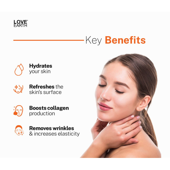 Love Earth Pre & Post Makeup Face Moisturizer with Lemon Peel Extracts & Jojoba Oil for Skin Hydration & Moisturizing 50gm Love Earth Pre & Post Makeup Face Moisturizer with Lemon Peel Extracts & Jojoba Oil for Skin Hydration & Moisturizing 50gm