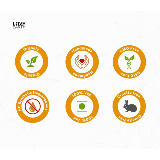 Love Earth Organic Eyelash Growth Serum Enriched With Pure Organic & Natural Essential Oils For Eyelashes & Eyebrows Love Earth Organic Eyelash Growth Serum Enriched With Pure Organic & Natural Essential Oils For Eyelashes & Eyebrows