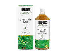 Kapiva Liver Care Juice (1L) | Anti-oxidant Rich Supplement With 5 Ayurvedic Herbs | Supports Fatty Liver Management & Detox