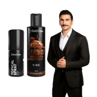 Bold Care EXTEND™ Spray - No Harsh Chemicals + Vibe Premium Lube 100ml - Chocolate Flavor - Natural Personal Lubricant for Men and Women - Water based formula