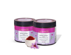 AURAVEDIC Kumkumadi Gel for Brightening & Glow Pack of 2 - Kumkumadi to Purify, Detox, Glow & Renew Face & Skin Beauty Ritual for Women and Men
