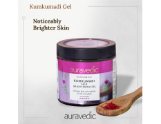 AURAVEDIC Kumkumadi Gel for Brightening & Glow Pack of 2 - Kumkumadi to Purify, Detox, Glow & Renew Face & Skin Beauty Ritual for Women and Men