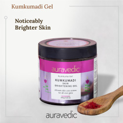 AURAVEDIC Kumkumadi Gel for Brightening & Glow Pack of 2 - Kumkumadi to Purify, Detox, Glow & Renew Face & Skin Beauty Ritual for Women and Men