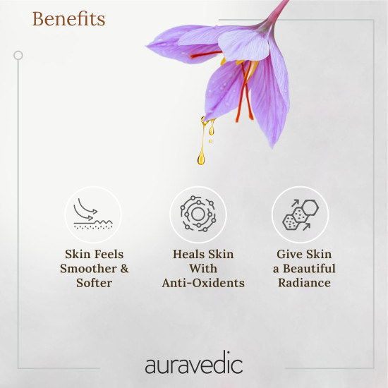 AURAVEDIC Kumkumadi Gel for Brightening & Glow Pack of 2 - Kumkumadi to Purify, Detox, Glow & Renew Face & Skin Beauty Ritual for Women and Men