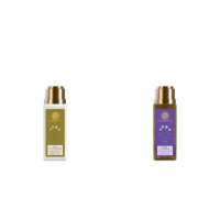 Forest Essentials Hair Conditioner, Japapatti and Brahmi, 50ml & Forest Essentials Hair Cleanser Amla, Honey and Mulethi, 50ml