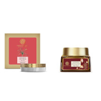 Forest Essentials Intensive Eye Cream with Anise, 15g & Forest Essentials Soundarya Radiance Cream With 24K Gold & SPF25 (2020) 50g