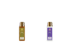 Forest Essentials Hair Cleanser, Japapatti and Brahmi, 50ml & Forest Essentials Hair Conditioner Amla, Honey and Mulethi, 50ml