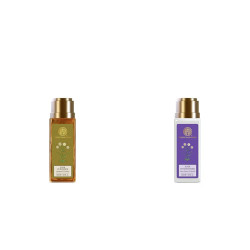 Forest Essentials Hair Cleanser, Japapatti and Brahmi, 50ml & Forest Essentials Hair Conditioner Amla, Honey and Mulethi, 50ml