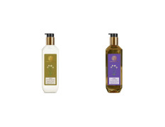 Forest essentials Hair Conditioner Japapatti & Brahmi 200ml & Forest Essentials Hair Cleanser, Amla, Honey and Mulethi, 200ml