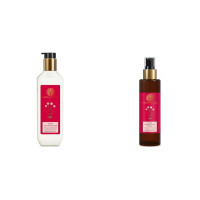 Forest Essentials Hair Conditioner, Bhringraj and Shikakai, 200ml & Forest Essentials Hair Thickening Spray Bhringraj & Shikakai 130ml