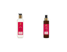 Forest Essentials Hair Conditioner, Bhringraj and Shikakai, 200ml & Forest Essentials Hair Thickening Spray Bhringraj & Shikakai 130ml