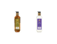 Forest essentials Hair Cleanser Japapatti & Brahmi 200ml & Forest essentials Hair Conditioner Amla Honey & Mulethi 200ml