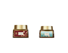 Forest Essentials Soundarya Radiance Cream With 24K Gold & SPF25 (2020) 50g & Forest Essentials Sanjeevani Beauty Elixir, 30g