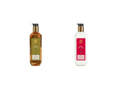 Forest essentials Hair Cleanser Japapatti & Brahmi 200ml & Forest Essentials Hair Conditioner, Bhringraj and Shikakai, 200ml