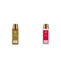 Forest Essentials Hair Cleanser, Japapatti and Brahmi, 50ml & Forest Essentials Hair Conditioner Bhringraj and Shikakai, 50ml