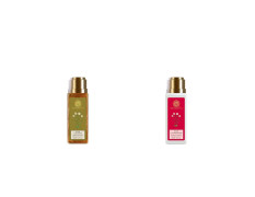 Forest Essentials Hair Cleanser, Japapatti and Brahmi, 50ml & Forest Essentials Hair Conditioner Bhringraj and Shikakai, 50ml