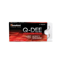 HIMALAYA Q-DEE Acidity, 8tabs, Pack of 20 - Effective Digestive Health Solution