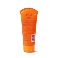 Lotus Herbals Safe Sun Vitamin C Matte Gel Daily Sunscreen | SPF 50 | PA+++ | Paraben Free | Dermatologically Tested | Anti Pollution | Normal/Oily Skin | 100g, Orange