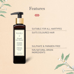 Kama Ayurveda Bringadi Hair Cleanser - Reduce Hairfall & Dandruff
