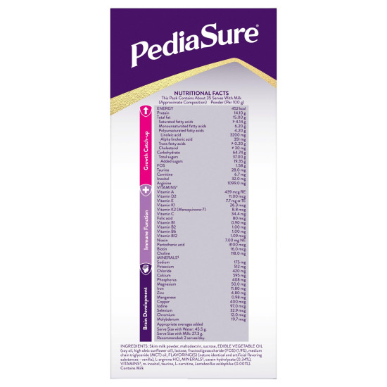 Pediasure Nutritional Drink Powder 950g, Vanilla, Scientifically Designed Nutrition for Supporting Kids Growth