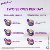 Pediasure Nutritional Drink Powder, Vanilla, Scientifically Designed Nutrition for Supporting Kids Growth 375 gm