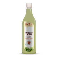 Jiva Wheatgrass Juice | Help to Boost Immunity | Helps In Weight Management - 1Ltr (Pack of 1)
