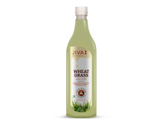 Jiva Wheatgrass Juice | Help to Boost Immunity | Helps In Weight Management - 1Ltr (Pack of 1)