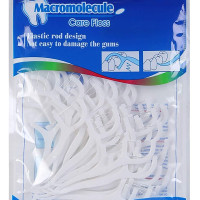 Sporton 3 in 1 Tooth Cleaning Fresh Dental Floss Toothpick Cleaners,Oral Care Plastic Disposable Teeth Flossing Thread Toothpicks Stick Set for Fresh, Healthy and Breath Gums(Pack of 50pcs)