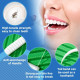 Sporton 3 in 1 Tooth Cleaning Fresh Dental Floss Toothpick Cleaners,Oral Care Plastic Disposable Teeth Flossing Thread Toothpicks Stick Set for Fresh, Healthy and Breath Gums(Pack of 50pcs)