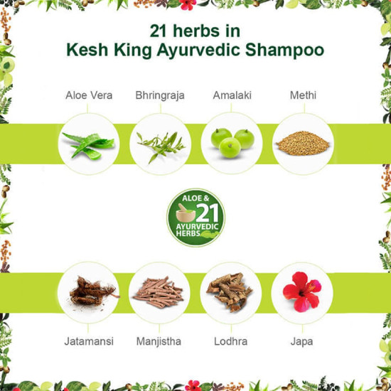 Kesh King Anti-Hairfall Shampoo 340 ml + Kesh King Conditioner 200ml