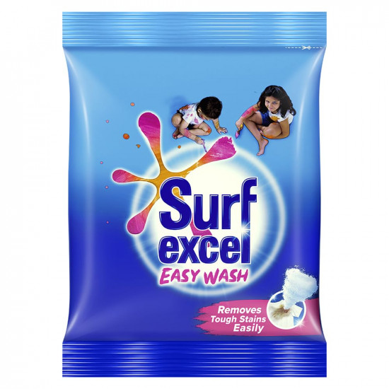 Surf Excel Easy Wash Detergent Powder 5 Kg | Superfine Washing Powder | Dissolves Easily & Removes Tough Stains | Suitable For All Washing Machines, 1 Count