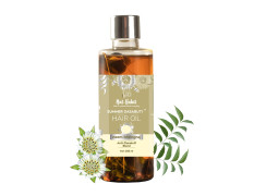 Nat Habit Neem Bhringraj Hair Oil For Men & Women, Reduces Dandruff, Suitable For All Hair Types, No Paraffin, Mineral Oil, Preservatives & Chemicals, 200ml