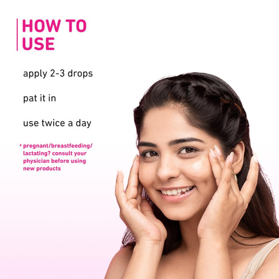 Plum 2% Hyaluronic Acid Serum with Bulgarian Rose (30 ml) | Instant Hydration for Plump & Bouncy Skin | Daily Use Face Serum| For All Skin Types | Fragrance-Free