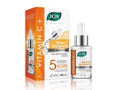 Joy Bright Radiance Vitamin C Face Serum for Skin Brightening | 5 Action Formula - Brightens, Tightens, Nourishes, Reduces Dark Spots & Skin Irritation | Suitable For All Skin Types (30ml)
