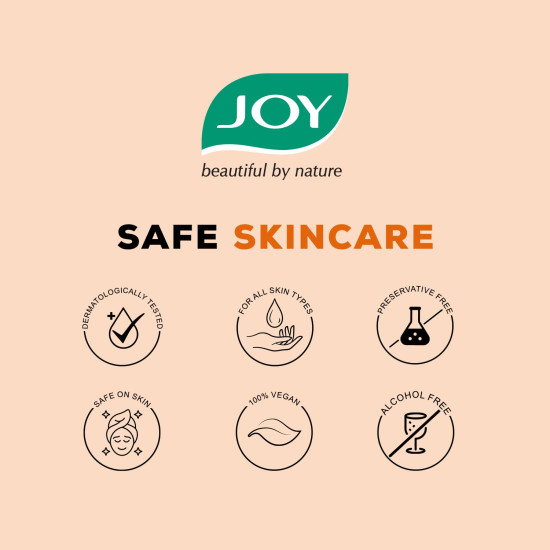 Joy Bright Radiance Vitamin C Face Serum for Skin Brightening | 5 Action Formula - Brightens, Tightens, Nourishes, Reduces Dark Spots & Skin Irritation | Suitable For All Skin Types (30ml)