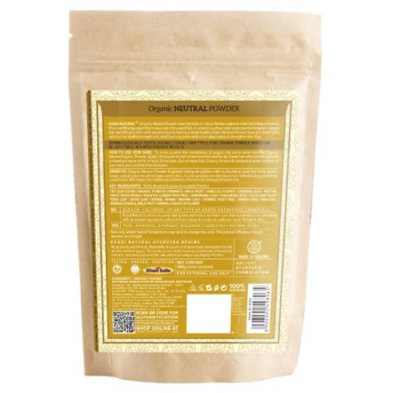 KHADI NATURAL Neutral Organic Powder