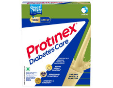 Protinex Diabetes Care (Creamy Vanilla Flavor, 200gm) Scientifically Designed Formula to help support Blood Sugar Control and Reduction in Cholesterol, 1 count, 8 servings