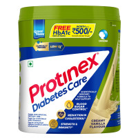 Protinex Diabetes Care (Creamy Vanilla Flavor, 400gm, Jar) Scientifically Designed Formula to help support Blood Sugar Control and Reduction in Cholesterol, 1 count, 16 servings