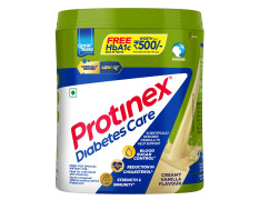 Protinex Diabetes Care (Creamy Vanilla Flavor, 400gm, Jar) Scientifically Designed Formula to help support Blood Sugar Control and Reduction in Cholesterol, 1 count, 16 servings