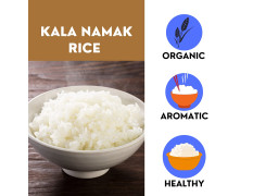 PITAAMAH Kala Namak Rice|3Kg|Aromatic Rice|Unpolished Rice|Buddha Rice|Diabetic Friendly|Gi Tag|Directly From Siddharthnagar Farmers